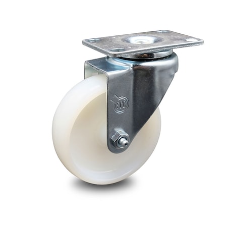Service Caster 4 Inch Nylon Wheel Swivel Top Plate Caster SCC-20S414-NYS-TP2